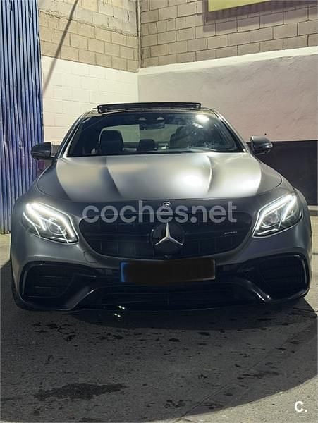 Usado Mercedes E63S AMG 612 CV (450 kW) 2018 Gris / plata Berlina