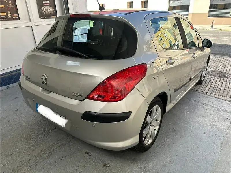 Usado Peugeot 308 Sport 110 CV (80 kW) 2009 Gris / plata Berlina