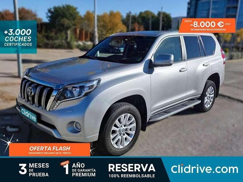 Gris Usado 2015 Toyota Land Cruiser SUV | 34.590 € (Precio justo) - Imagen 1/3