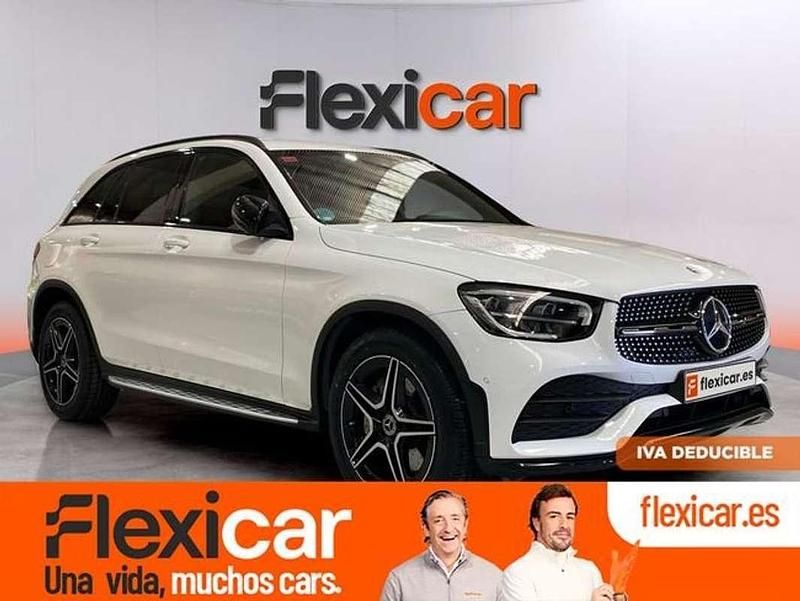 Usado Mercedes GLC220 194 CV (142 kW) 2021 Blanco SUV