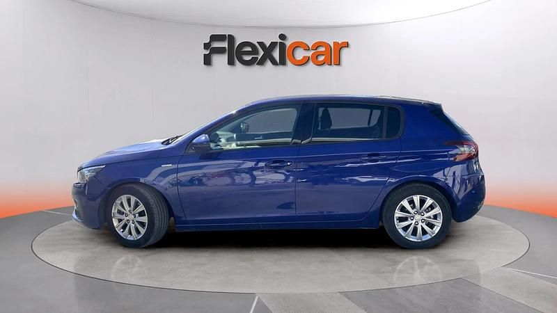Usado Peugeot 308 Style 131 CV (96 kW) 2020 Azul Utilitario