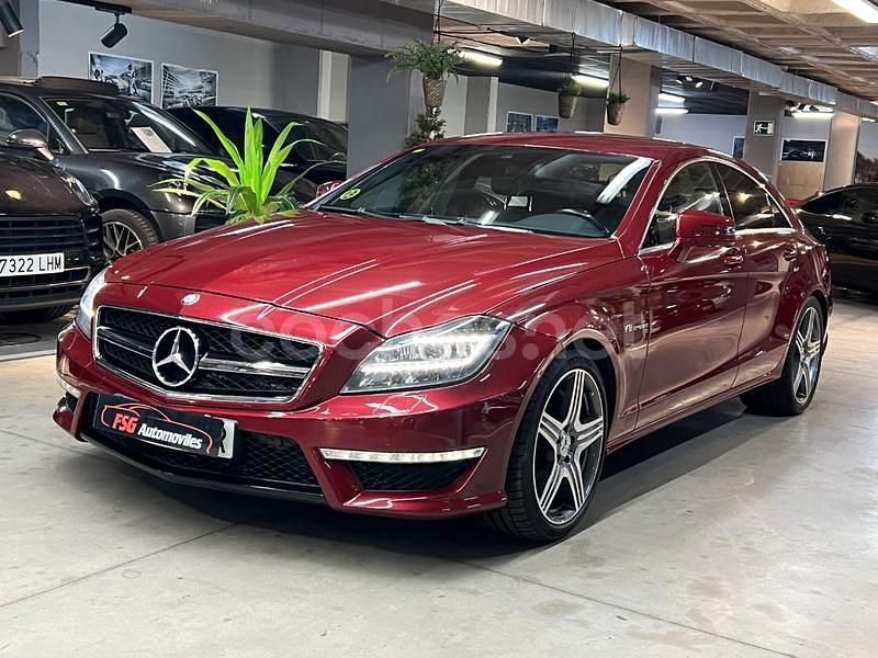 Granate Usado 2011 Mercedes CLS63 AMG AMG Berlina | 39.990 € - Imagen 1/4