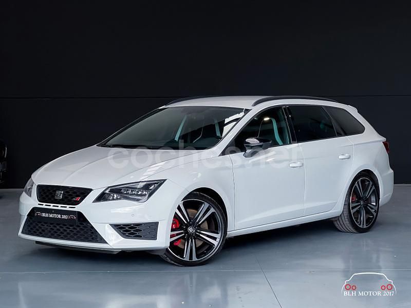 Blanco Usado 2016 Seat Leon CUPRA Familiar | 19.990 € (Precio justo) - Imagen 1/4