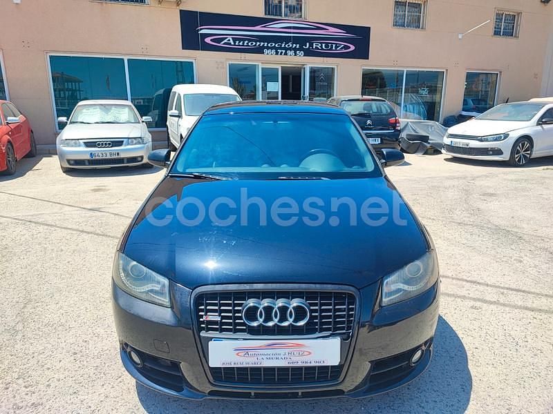 Usado Audi A3 Ambiente 170 CV (125 kW) 2007 Negro Berlina