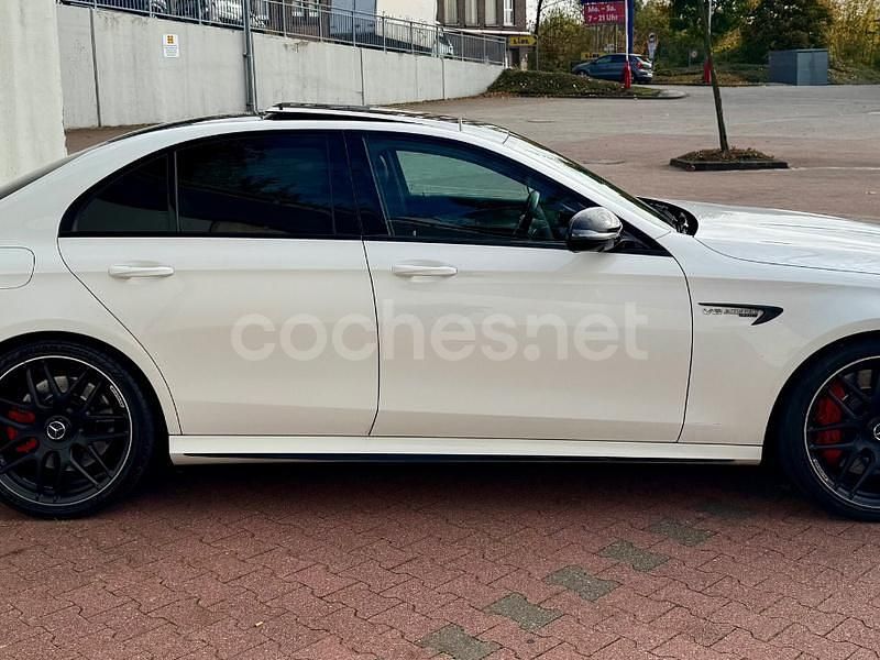 Usado Mercedes E63S AMG 612 CV (450 kW) 2019 Blanco Berlina