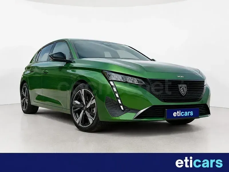 Usado Peugeot 308 Active 180 CV (132 kW) 2023 Verde Berlina