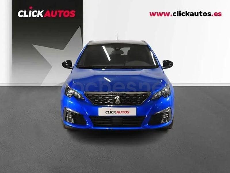 Usado Peugeot 308 SW GT 130 CV (95 kW) 2021 Azul Familiar