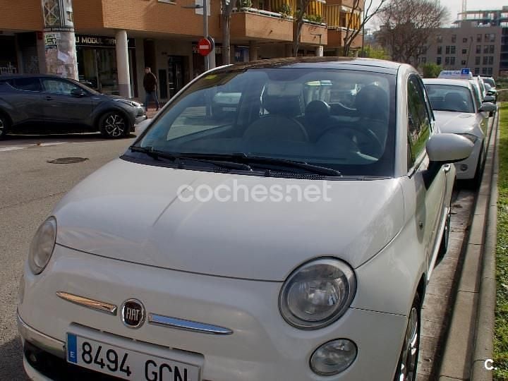 Usado Fiat 500 Sport 100 CV (73 kW) 2008 Blanco Berlina