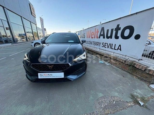 Negro Usado 2023 Cupra Leon VZ Familiar | 33.390 € (Precio justo) - Imagen 1/4