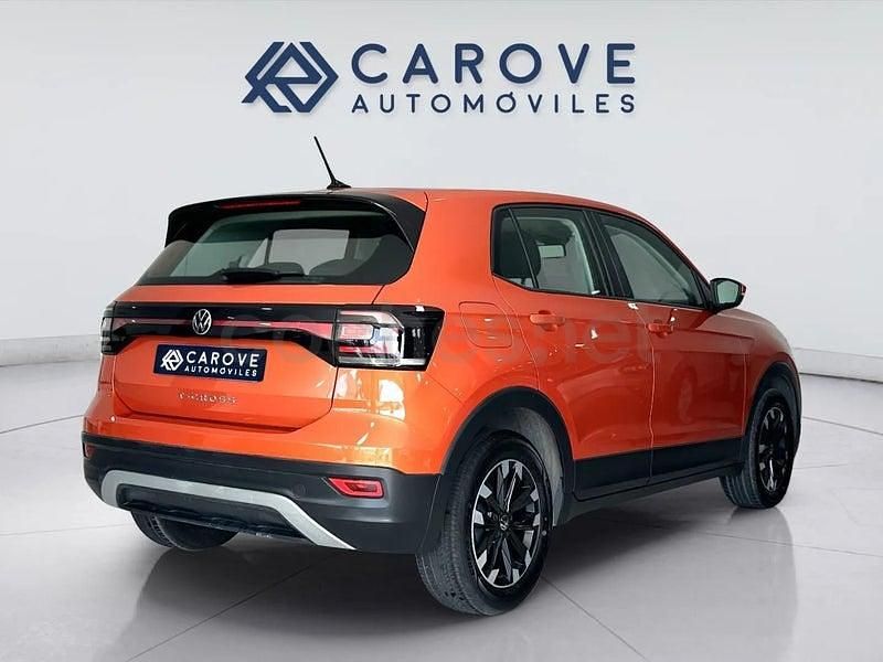 Usado VW T-Cross Advance 95 CV (69 kW) 2021 Naranja SUV