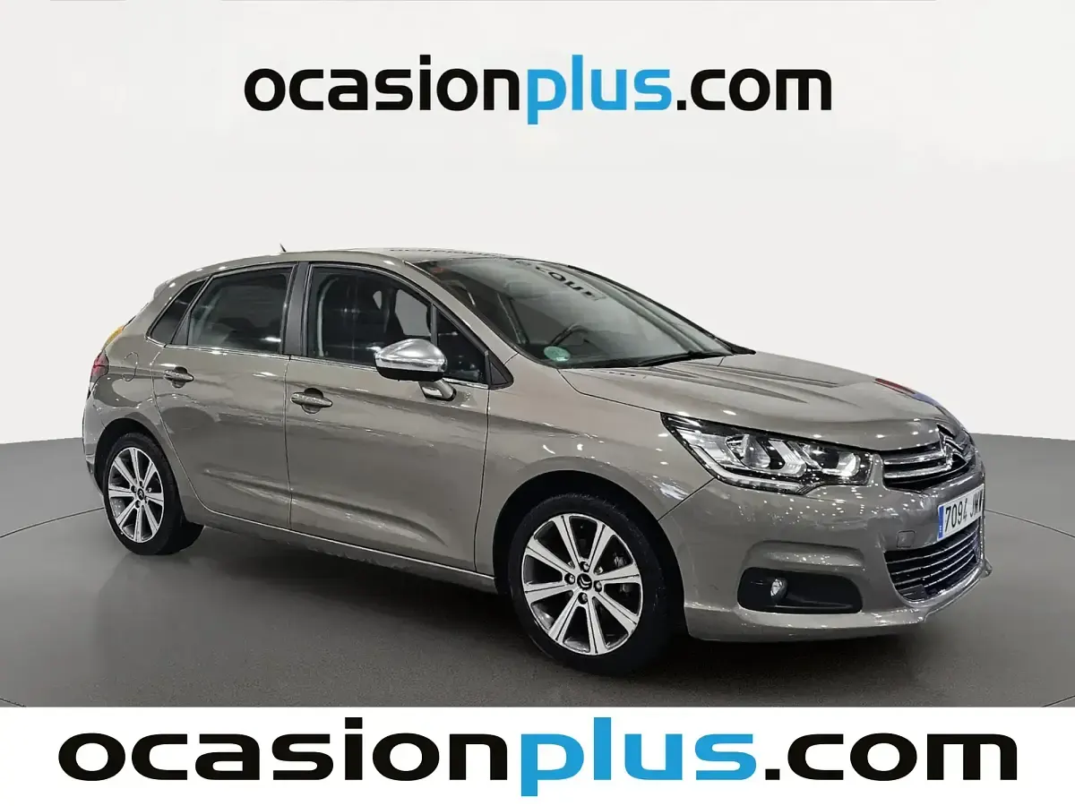 Usado Citroën C4 Feel 120 CV (88 kW) 2016 Gris