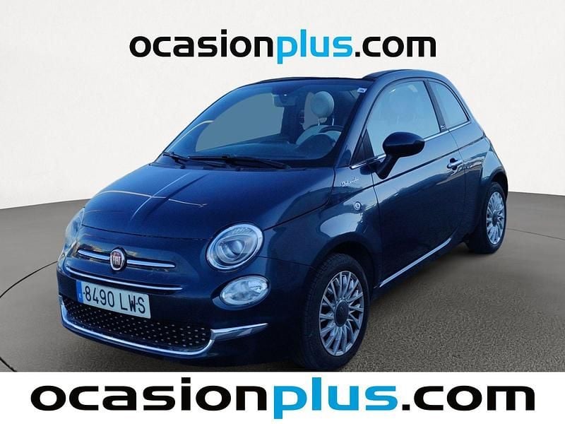 Usado Fiat 500C Dolcevita 71 CV (52 kW) 2022 Azul Descapotable