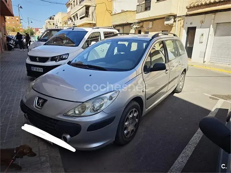 Usado Peugeot 307 90 CV (66 kW) 2006 Gris / plata Familiar