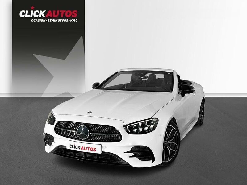Blanco Usado 2023 Mercedes 220 AMG Line Premium Descapotable | 66.900 € (Precio justo) - Imagen 1/4