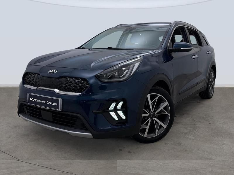 Azul Usado 2021 Kia Niro SUV | 22.795 € (Un poco caro) - Imagen 1/4