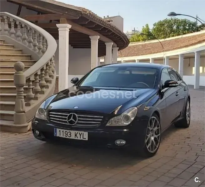 Usado Mercedes CLS320 224 CV (164 kW) 2006 Negro Coupe