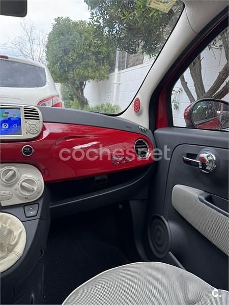 Usado Fiat 500 Pop 69 CV (50 kW) 2010 Rojo Berlina
