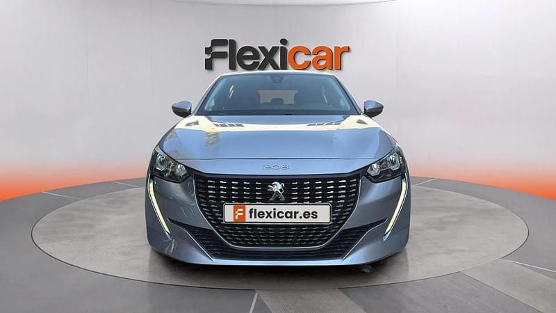 Usado Peugeot 208 Active 101 CV (74 kW) 2021 Gris Utilitario