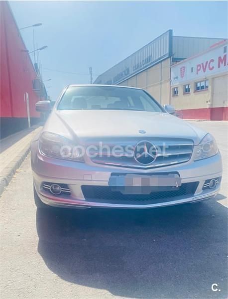 Gris / plata Usado 2009 Mercedes C220 Avantgarde Berlina | 9500 € (Precio justo) - Imagen 1/4