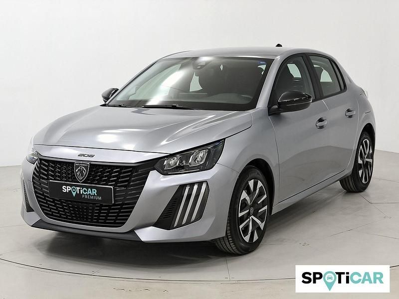 Usado Peugeot 208 Active 102 CV (75 kW) 2024 Gris Utilitario