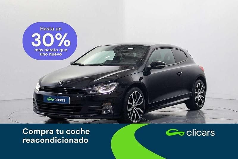 Negro Usado 2017 VW Scirocco R-line Coupe | 15.490 € (Super precio) - Imagen 1/4