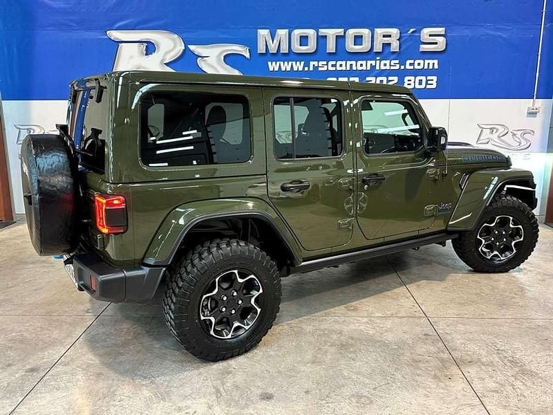 Usado Jeep Wrangler Unlimited Rubicon 381 CV (280 kW) 2023 Verde SUV