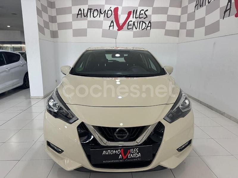 Usado Nissan Micra N-Connecta 90 CV (66 kW) 2018 Blanco Utilitario