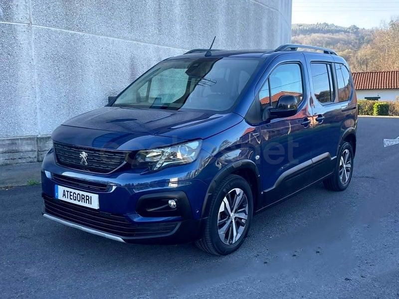 Usado Peugeot Rifter GT-line 130 CV (95 kW) 2019 Azul Monovolumen