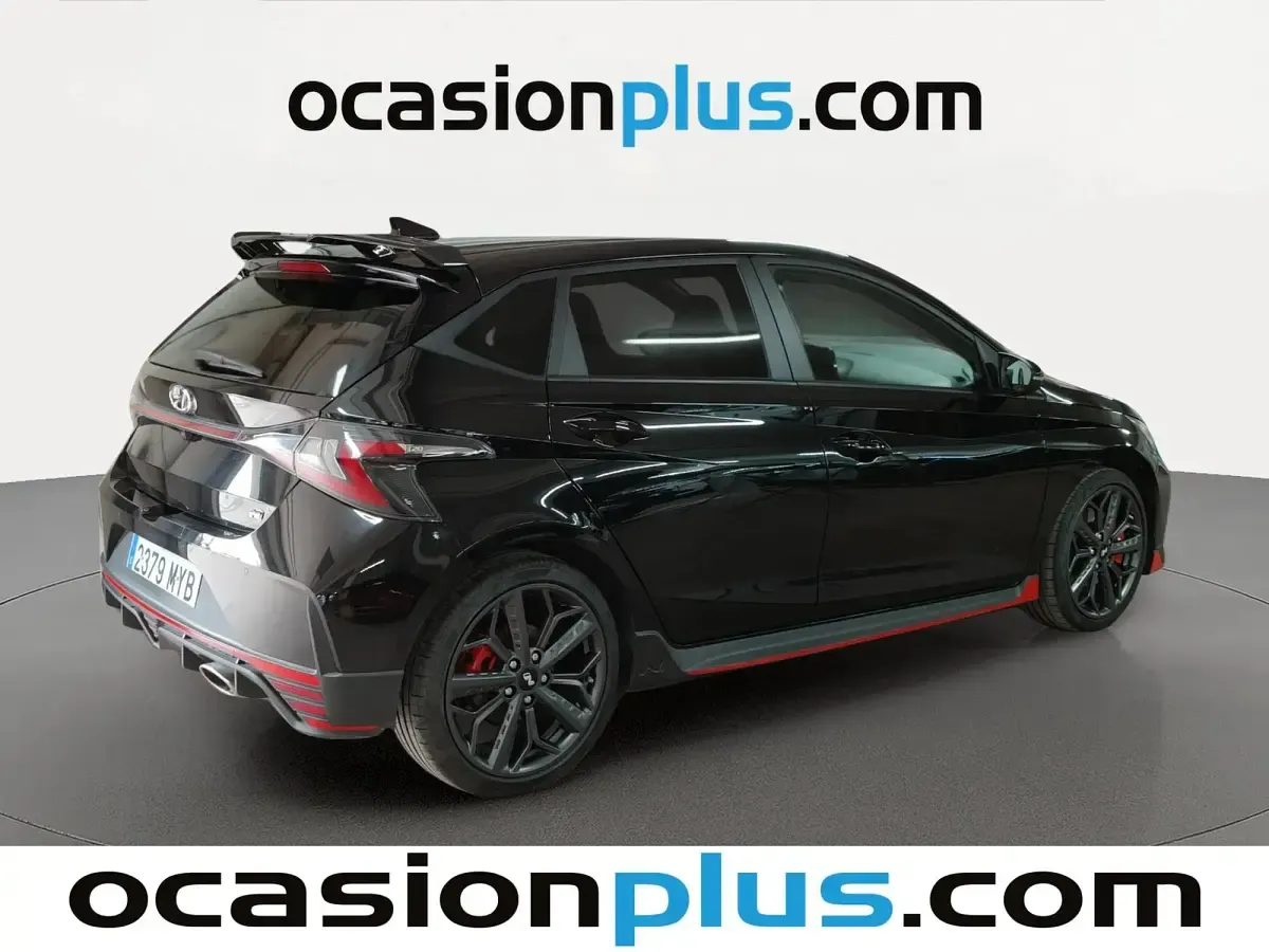 Usado Hyundai i20 204 CV (150 kW) 2025 Negro Utilitario