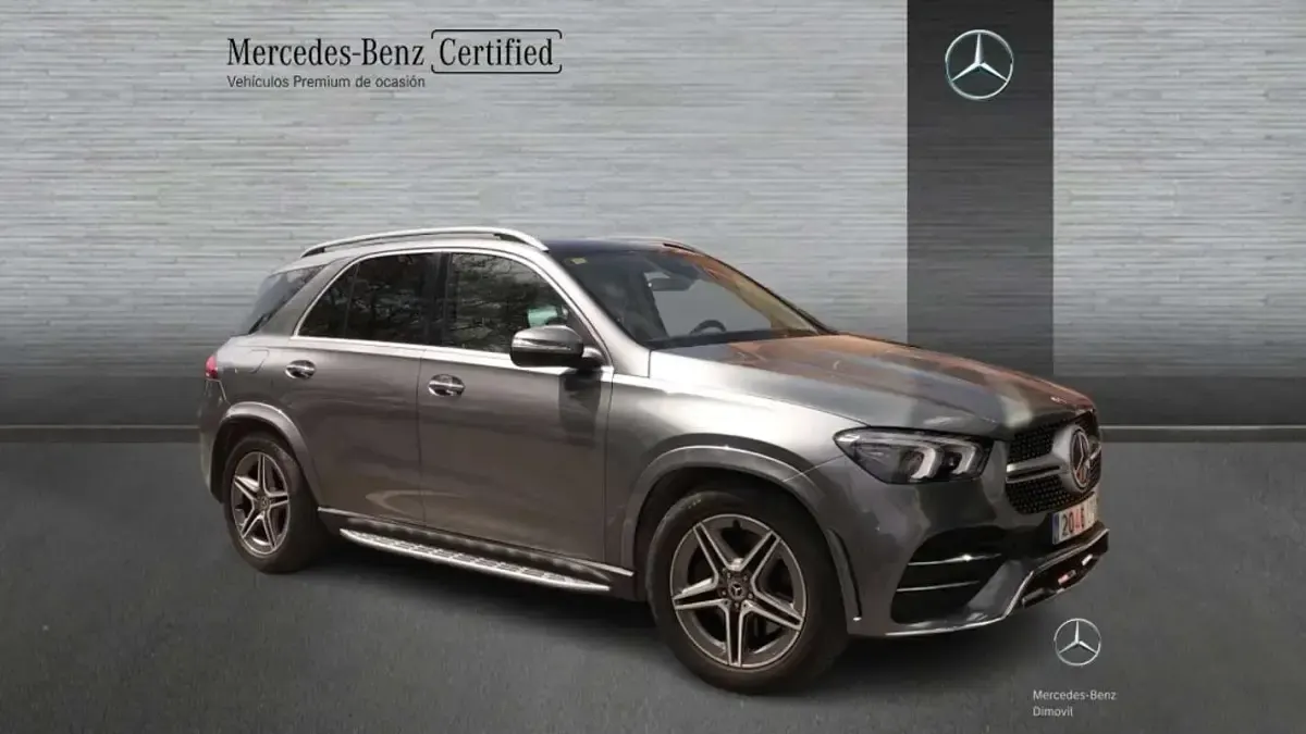 Usado Mercedes GLE300 AMG line 245 CV (180 kW) 2020 Gris SUV