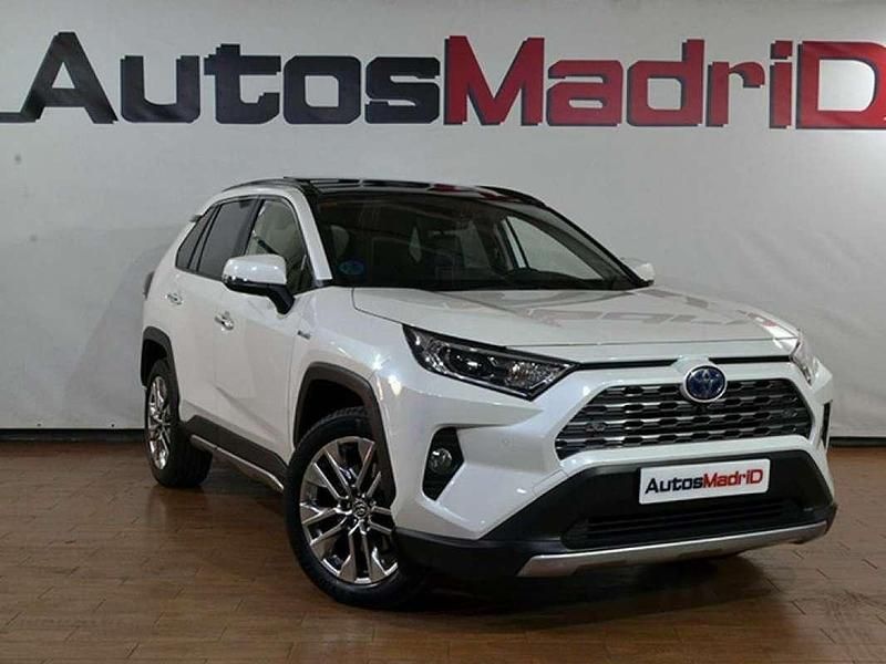 Blanco Usado 2021 Toyota RAV4 Hybrid Luxury SUV | 36.490 € (Precio justo) - Imagen 1/4