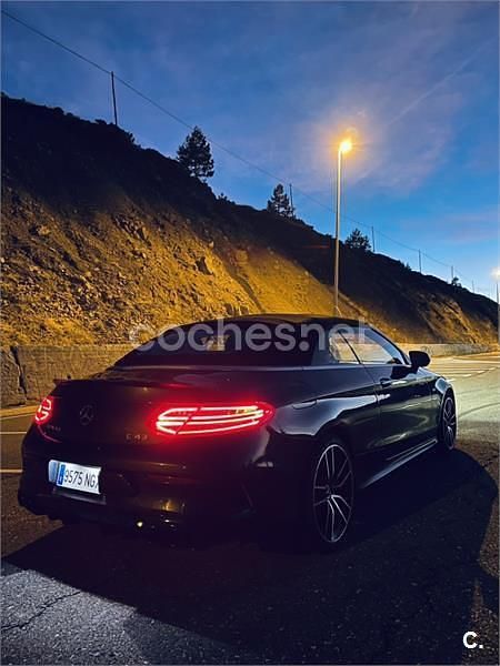 Usado Mercedes C43 AMG 390 CV (286 kW) 2021 Gris / plata Descapotable