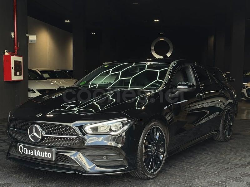 Usado Mercedes CLA180 136 CV (100 kW) 2020 Negro Berlina