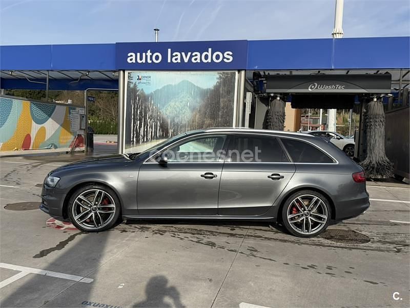 Usado Audi A4 S-Line 177 CV (130 kW) 2014 Gris / plata Familiar
