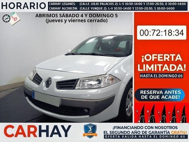 Usado Renault Mégane II Authentique 90 CV (66 kW) 2006 Blanco Utilitario