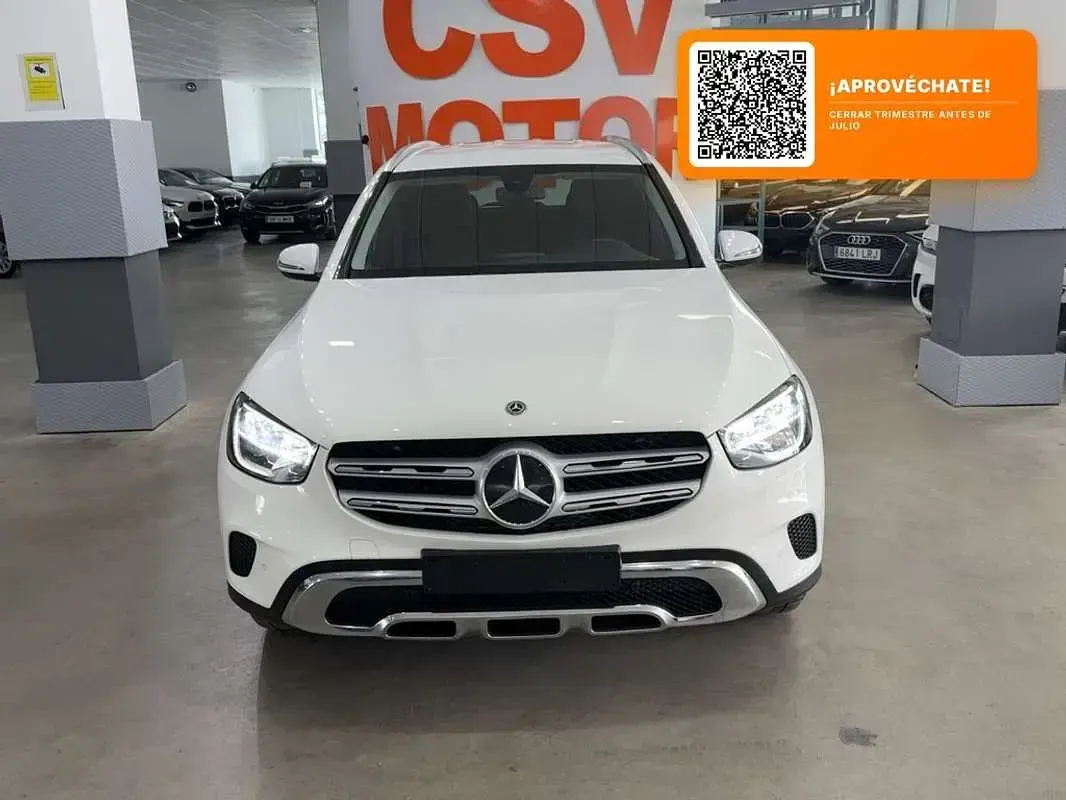 Usado Mercedes GLC300 321 CV (236 kW) 2020 Blanco SUV