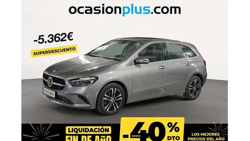 Usado Mercedes B250e AMG 218 CV (160 kW) 2024 Gris Monovolumen