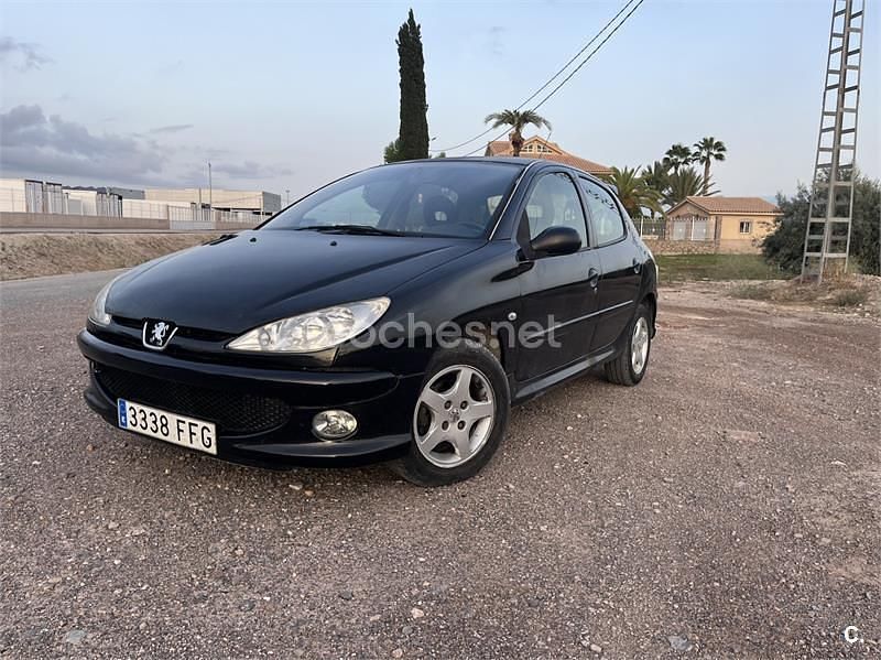 Negro Usado 2007 Peugeot 206 Berlina | 2750 € (Precio justo) - Imagen 1/2