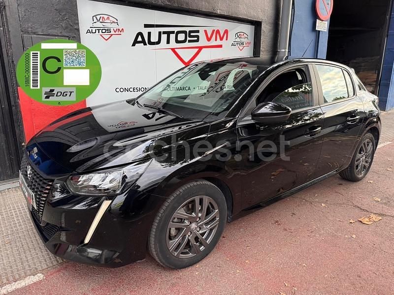 Negro Usado 2021 Peugeot 208 Active Utilitario | 9990 € (Super precio) - Imagen 1/4