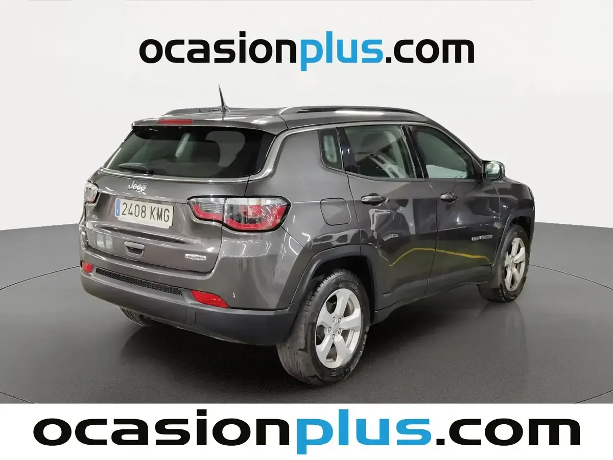 Usado Jeep Compass Longitude 120 CV (88 kW) 2018 Gris SUV