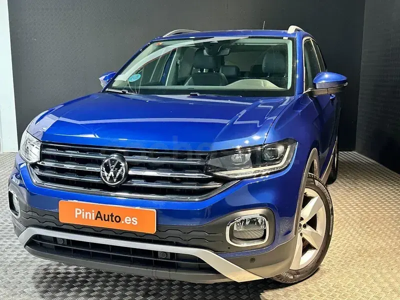 Usado VW T-Cross Sportline 150 CV (110 kW) 2021 Azul SUV