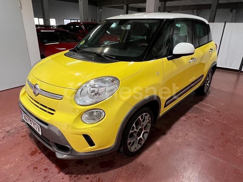 Amarillo Usado 2013 Fiat 500L Lounge Monovolumen | 6750 € (Precio justo) - Imagen 1/4