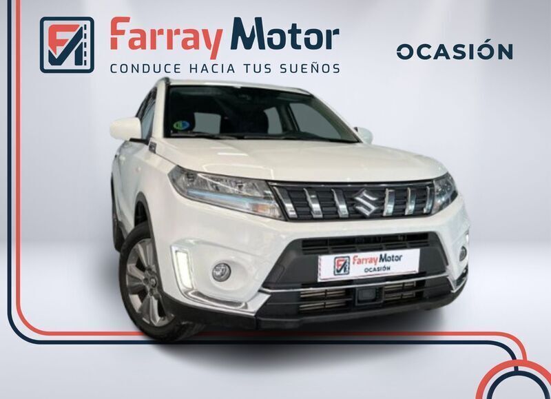 Blanco Usado 2021 Suzuki Vitara GLX SUV | 17.500 € (Precio justo) - Imagen 1/4