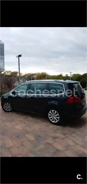 Usado VW Sharan Advance 150 CV (110 kW) 2015 Negro Monovolumen