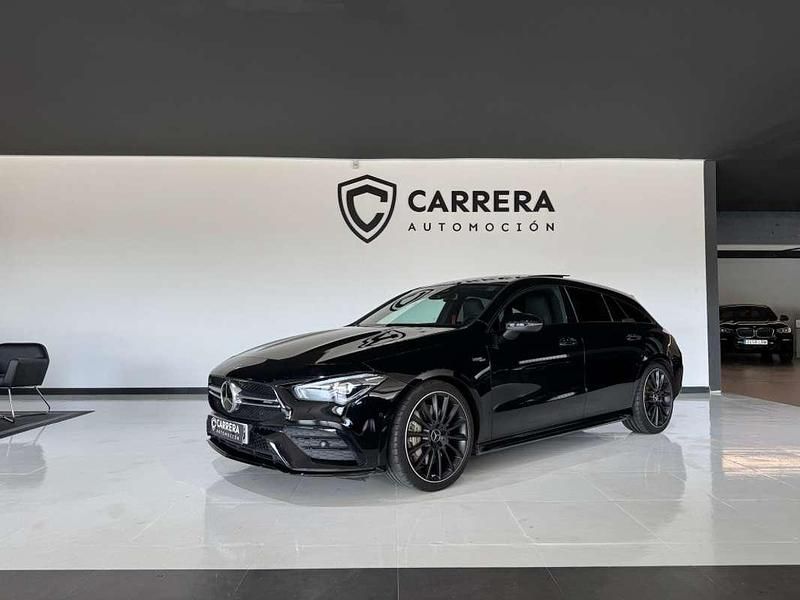 Negro Usado 2021 Mercedes CLA45 AMG Shooting Brake AMG Familiar | 48.500 € (Un poco caro) - Imagen 1/4