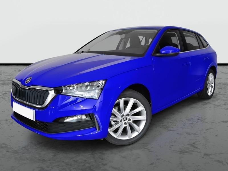 Usado Skoda Scala Ambition 110 CV (80 kW) 2023 Azul race metalizado Utilitario