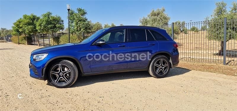 Usado Mercedes GLC220 194 CV (142 kW) 2021 Azul SUV