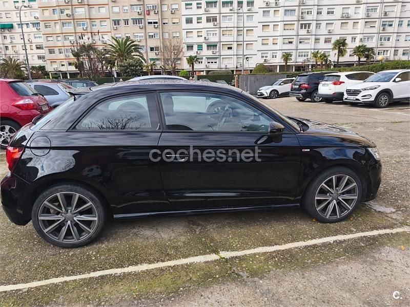 Usado Audi A1 Premium 95 CV (69 kW) 2016 Negro Utilitario