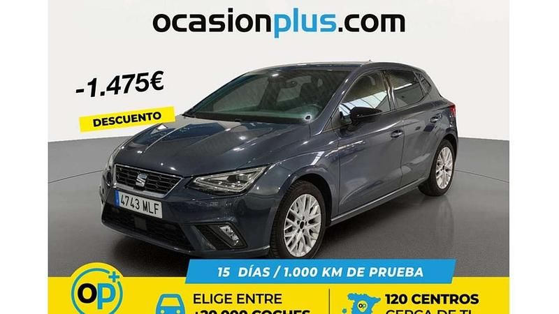Usado Seat Ibiza FR 110 CV (80 kW) 2023 Gris Utilitario