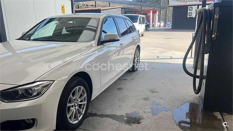 Usado BMW 320 184 CV (135 kW) 2015 Blanco Familiar